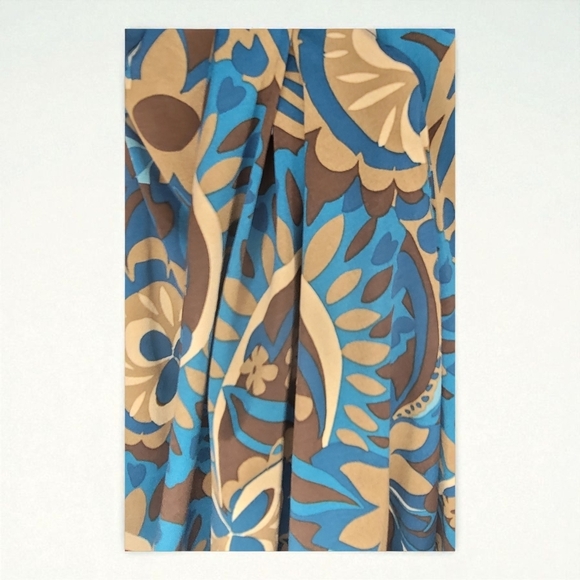 Apt. 9  - 2X Beige Blue Brown Floral Top - Picture 4 of 6